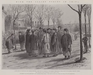 Avec les forces alliées en Chine